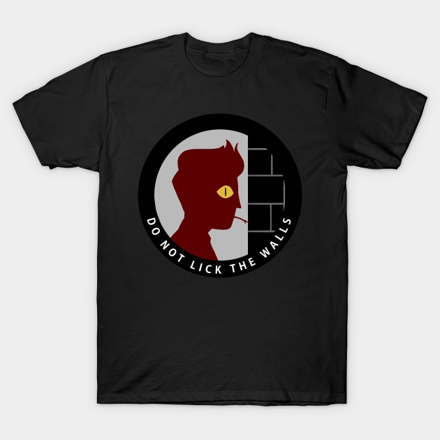 do not lick the walls T-Shirt by monoblocpotato